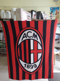 AC Milan pléd (130x160 cm)